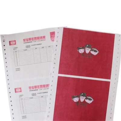 Hot Sale 2 Ply Carbonless Continuous Computer Paper/computer Print Copy Paper